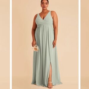 Birdie Grey Laurie Empire Dress Chiffon Sage